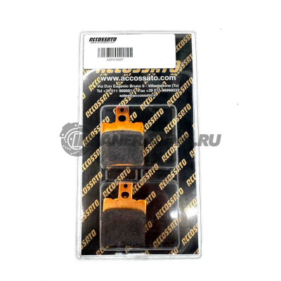 AGPA194ST Тормозные колодки Accossato Sinter (FDB207)