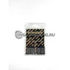 AGPA21OR Тормозные колодки Accossato Organic SUZUKI BURGMAN; SYM; YAMAHA FJR 1300 (FDB2085)