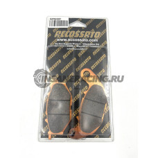 AGPA243ST Accossato тормозные колодки (синтетика) Yamaha YZF R3 / MT-03 (FDB2280)