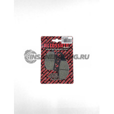 AGPP102OR Тормозные колодки Accossato Organic KAWASAKI ER6; ZX-6R (FDB2012)