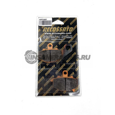 AGPP102ST Тормозные колодки Accossato Sinter (FDB2012) KAWASAKI ZX6R