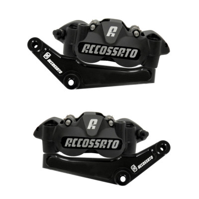 KITA28 Комплект радиальных суппортов Accossato с кронштейнами для Harley Davidson