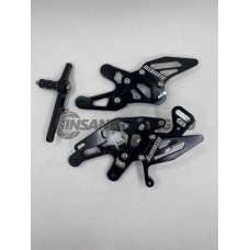 FT052N Комплект регулируемых подножек Accossato для BMW S1000RR 15-18