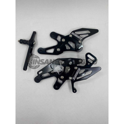 FT052N Комплект регулируемых подножек Accossato для BMW S1000RR 15-18