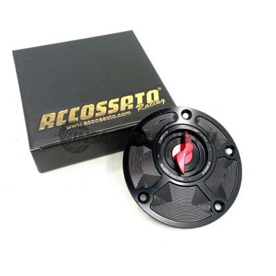 FC104R Accossato Крышка бензобака Ducati быстросъемная 