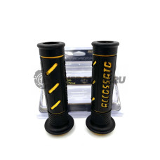 GR011Y Accossato Комплект грипс для руля (желтые)