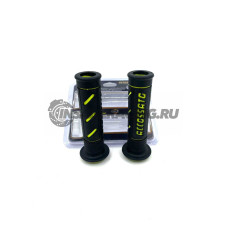 GR011VY Accossato Комплект грипс для руля (Лайм)