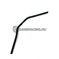 HB180N Accossato руль для мотоциклов HONDA CB500; 700NC; CBF100;  KAWASAKI ER6; SUZUKI GSF650; TRIUMPH алюминиевый черный 22мм