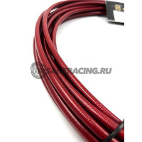 AGFR0-5 Accossato армированный тормозной шланг (неоновый, красный)