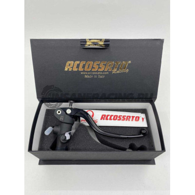 CL039N-L-19-RST Главный тормозной цилиндр 19x19 Accossato черный кованный корпус, RST