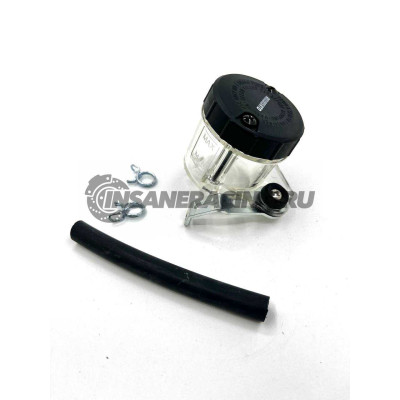 KITVG03 Бачок (прозрачный) 30ml для тормозной жидкости с кронштейном, шлангом и крепежом Accossato