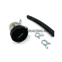 KITVP02 Бачок 15ml (черный) для машинок сцепления с кронштейном, шлангом и крепежом Accossato