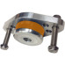 0933-0106, ALLOY ART, ISOLATOR, FRONT ENGINE MOUNT 84-08 FLT FXR RAW ALU Base / polyurethane isolator | alt partnumbers: 16207-79 BCD GTMM-1