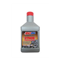 MVIQT Моторное масло AMSOIL Synthetic V-Twin Motorcycle Oil SAE 20W40 1QT