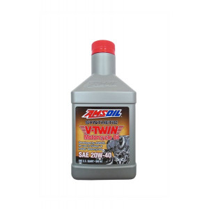 MVIQT Моторное масло AMSOIL Synthetic V-Twin Motorcycle Oil SAE 20W40