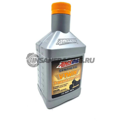 MVTQT Трансмиссионное масло AMSOil Synthetic V-Twin Transmission Fluid 