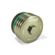 Крышка масляного фильтра алюминиевая BlackRock Lab BMW-FC-0160; BMW N54; N55; S55; N51; N52; N20