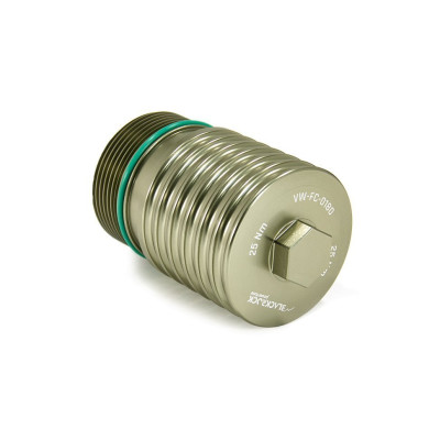 Крышка масляного фильтра алюминиевая BlackRock Lab VW-FC-0180; VAG Gen3 MQB 1.8T, 2.0T