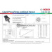 0261230340 Bosch Датчик температуры и давления масла