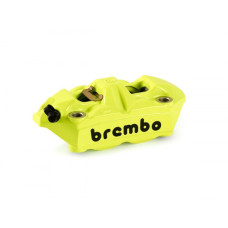 120988583-120988584 Комплект суппортов Brembo Racing M4, 100мм (литой моноблок 4*34мм) Yellow FLUO