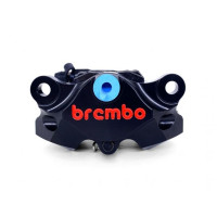 120A44130 Brembo Тормозной суппорт задний с колодками 84мм P2 34 CNC фрезерованный черный