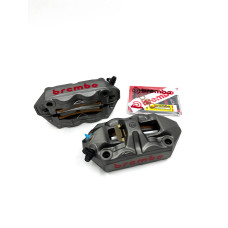 220A39710 К-кт тормозных суппортов Brembo Racing M4, 108мм (литой моноблок 4*34мм)