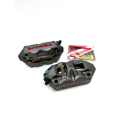 220A39710 К-кт тормозных суппортов Brembo Racing M4, 108мм (литой моноблок 4*34мм)