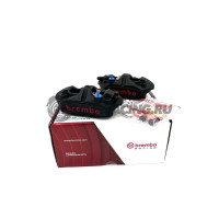 220A39750 Комплект тормозных суппортов Brembo Racing M4 черный, 108мм (литой моноблок 4*34мм)