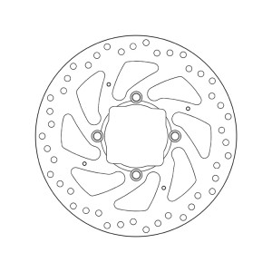 Тормозной диск BREMBO 68B407H2 для мотоцикла DUCATI DIAVEL