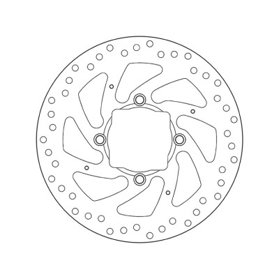 Тормозной диск BREMBO 68B407H2 для мотоцикла DUCATI DIAVEL