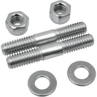 8826-6, Colony Machine, FORK SLIDER BOTTOM CAP STUD, NUT AND WASHER KIT Chrome plated hardware fits lower leg cap Showa & Ka | alt partnumbers: 45998-73 6702 7041+7748W