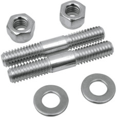 8826-6, Colony Machine, FORK SLIDER BOTTOM CAP STUD, NUT AND WASHER KIT Chrome plated hardware fits lower leg cap Showa & Ka | alt partnumbers: 45998-73 6702 7041+7748W