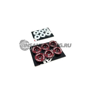 6P01A Ducabike тарелки сцепления Ducati с шайбами 6шт (красный)