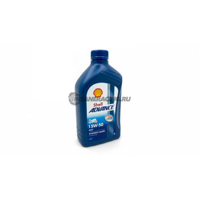 550053817 Масло моторное SHELL Advance 15W50 1L