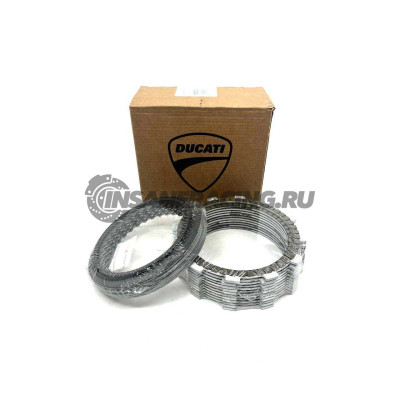 19020312A Ducati Комплект сцепления Scrambler 800/1000 (фрикционы + сталь) F1341AC