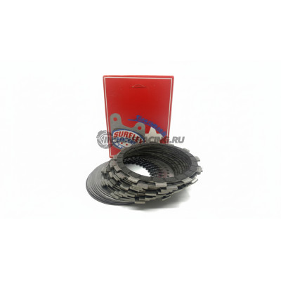 400128151 (19020531A) Surflex Комплект дисков сцепления для Ducati 950 / 1200 / 1260 Multustrada, 821 / 1100 / 1200 Monster