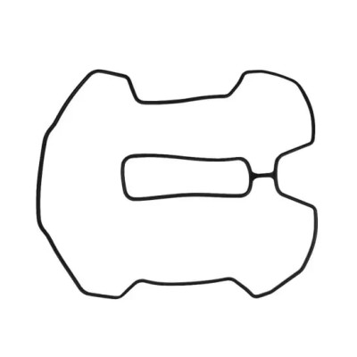 25700425A, Harley-Davidson, GASKET, прокладки нижней части рокер бокса ROCKER HOUSING LOWER Mi8 2шт 