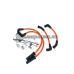 31600113A Комплект свечных проводов, SPARK PLUG CABLE SET SCREAMIN' EAGLE 18+ SOFTAIL \ Orange