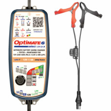 3807-0811, TECMATE, OptiMate™ 6, Зарядное устройство Select Gold Battery Charger/Tester/Maintainer V2 | alt partnumbers: TM-371V2