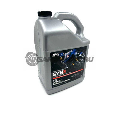 62600031B  Масло моторное SCREAMIN EAGLE SYN3 FULL SYNTHETIC MOTORCYCLE LUBRICANT 20W-50 1gal (US) (3,78L)
