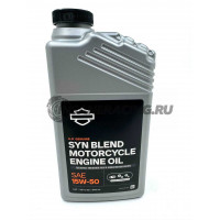 62600099 Масло моторное Harley-Davidson Genuine SYN Blend 15W50 1qrt (USA)