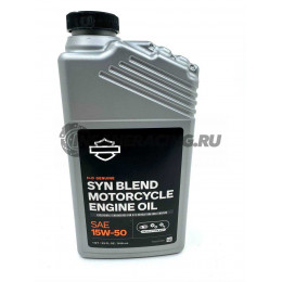 62600099 Масло моторное Harley-Davidson Genuine SYN Blend 15W50 1qrt (USA)