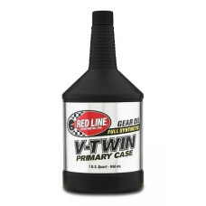 42904 Масло трансмиссионное REDLINE картера цепи для мотоциклов V-TWIN PRIMARY CASE, (946 мл.)