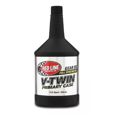 42904 Масло трансмиссионное REDLINE картера цепи для мотоциклов V-TWIN PRIMARY CASE, (946 мл.)