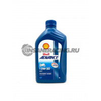 550053817 Масло моторное SHELL Advance 15W50 1L