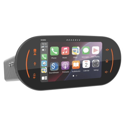 WHD.RG, Soundstream, 7" QLCD, Магнитола Soundstream Apple CarPlay/Android Auto для мотоциклов Harley Davidson Touring Road Glide 1998-2013