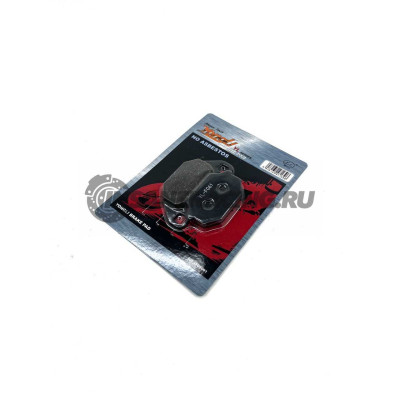 YL-F061 Тормозные колодки дисковые мото YONGLI Organic (FDB2096P)