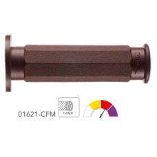 01621-CFM грипсы 2шт PAIR OF GRIPS ROAD OCTAGONAL 80-BROWN Ariete