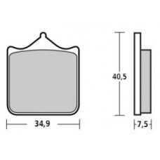 107A48647 M478Z04 Тормозные колодки Brembo Racing (FDB2255)