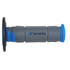 02614-GRAN грипсы 2шт PAIR TRINITY GRIPS GREY-BLUE-BLACK Ariete